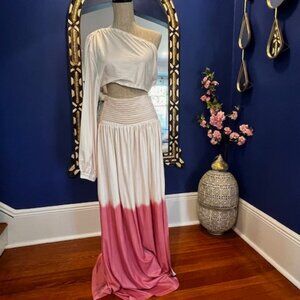 Off the shoulder skirt and top set